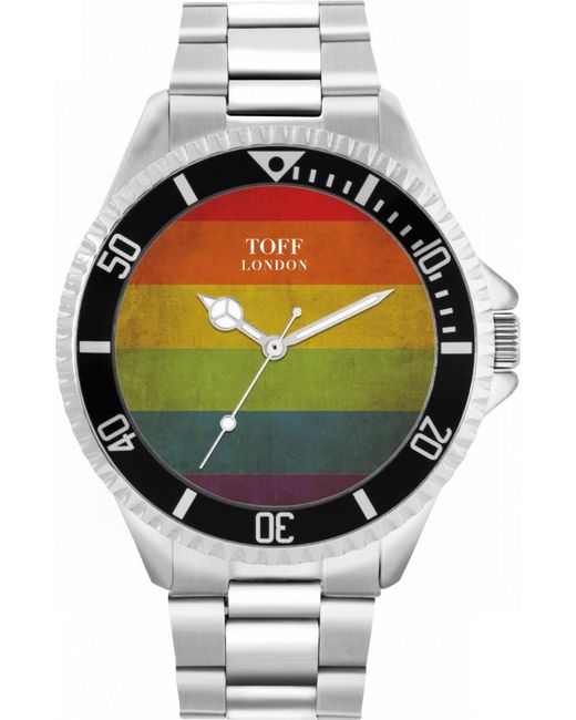 Toff London Gray Tlwl-1022 42Mm Pride Vintage Watch for men