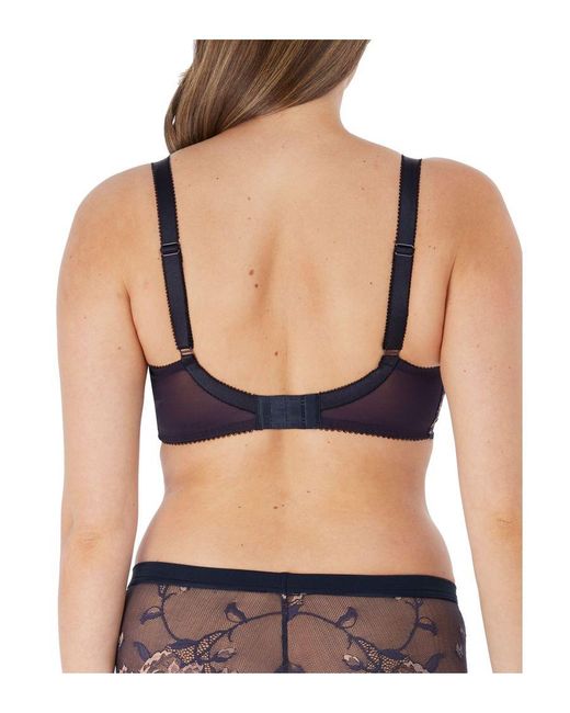 Fantasie Blue Aubree Padded Half Cup Bra