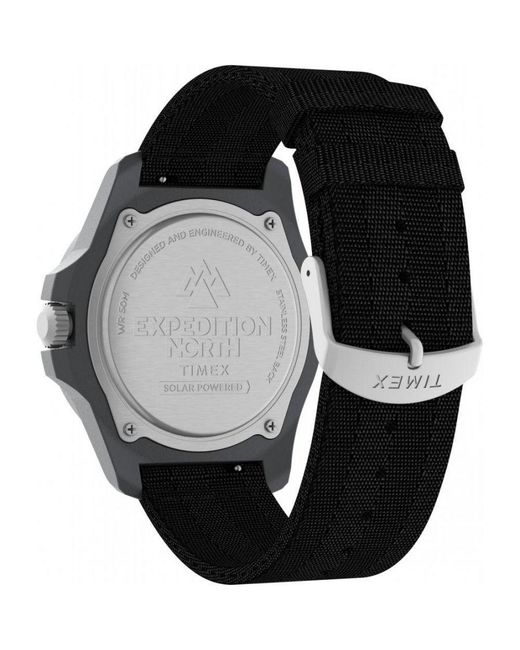 Timex Black Freedive Ocean Watch Tw2V40500 Fabric for men