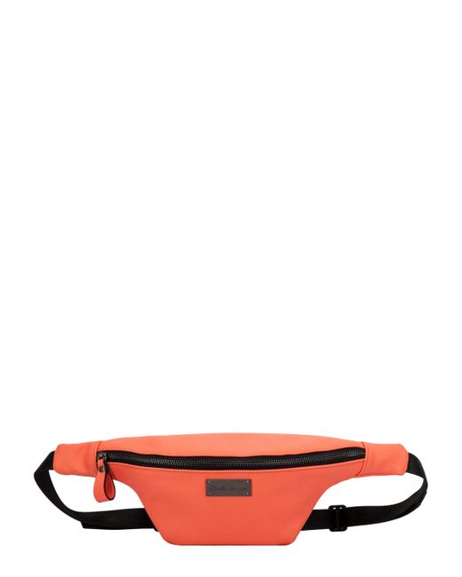 Claudia Canova Red Matte Crossbody Bum Bag