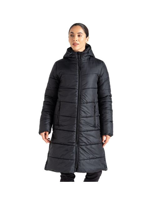 Dare 2b Black Ladies Distinguish Baffled Padded Jacket