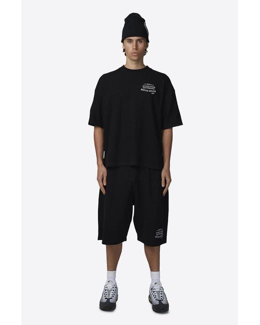 Good For Nothing Black Baggy Shorts for men