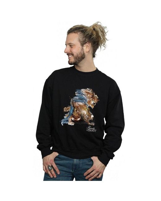 Disney Black Beauty And The Beast Sketch Sweatshirt () for men