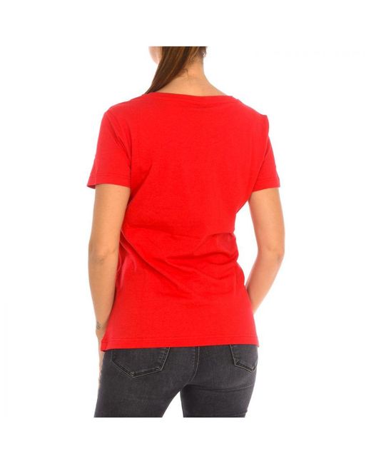 North Sails T-shirt Met Korte Mouwen Voor 9024340 in het Red