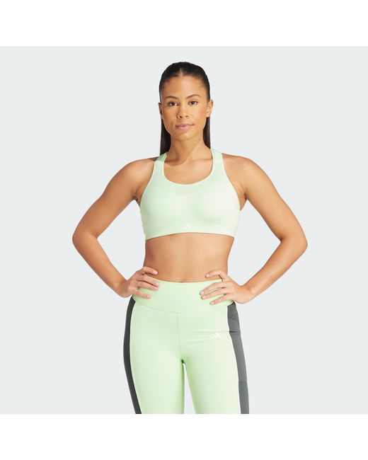 Adidas Originals Green Tlrd Impact Training High-Support Bra