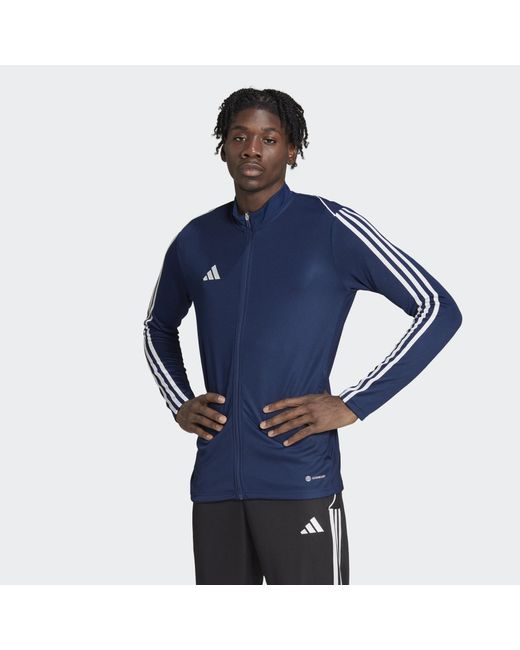 Adidas Originals Blue Big Tall Tiro '23 Training Jacket for men