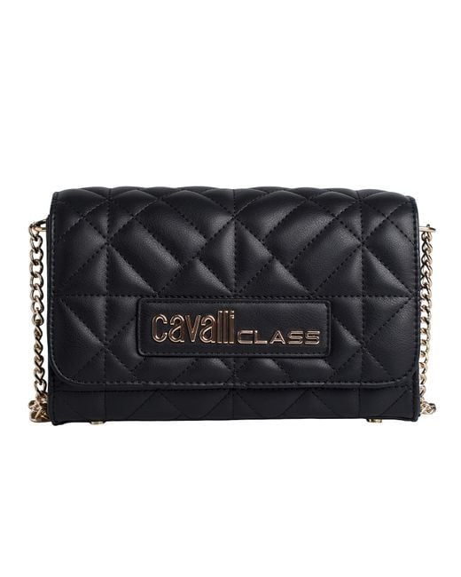 Roberto Cavalli Black Carlotta Cchb0101 Crossbody Bag