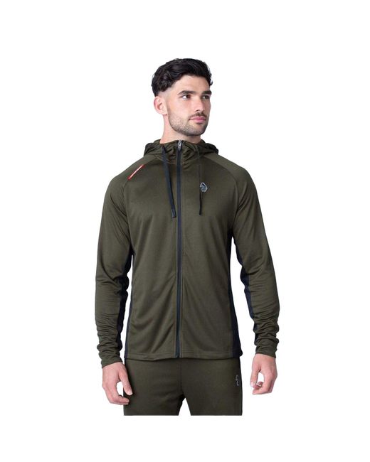 Luke 1977 Key Full Zip Hoodie (groen) in het Green voor heren