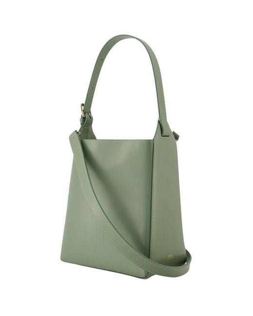 A.P.C. Green Virginie Small Bag