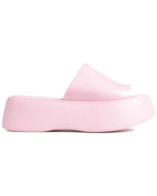 Melissa Pink Becky Platform Sandals