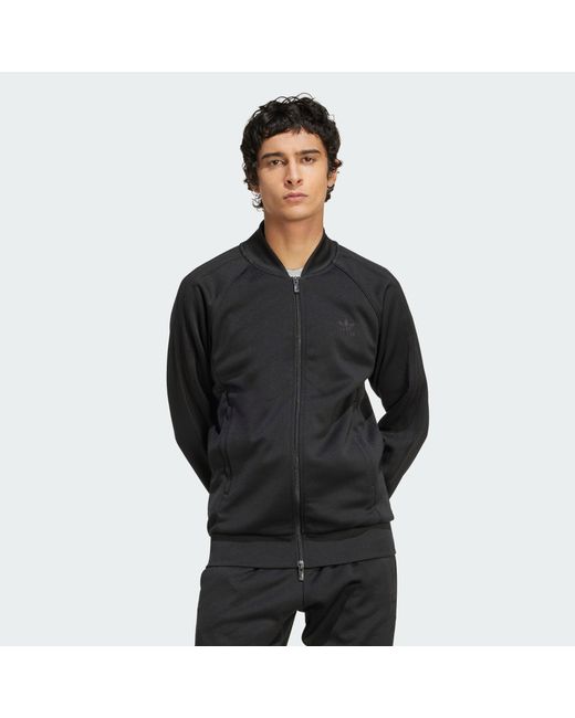 Adidas Black Adicolor Classics Sst Track Jacket for men