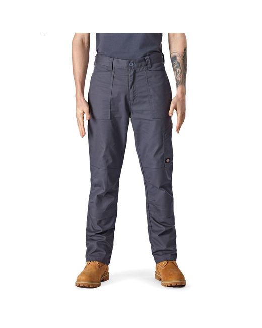 Dickies Blue Action Flex Trouser (Straight) for men
