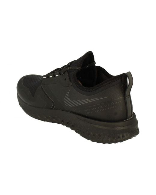 Nike Black Odyssey React 2 Shield Trainers