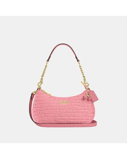 COACH Pink Teri Shoulder Bag