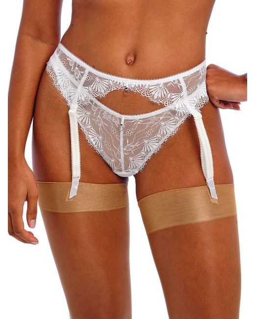 Freya Brown Fascinate Suspender Belt