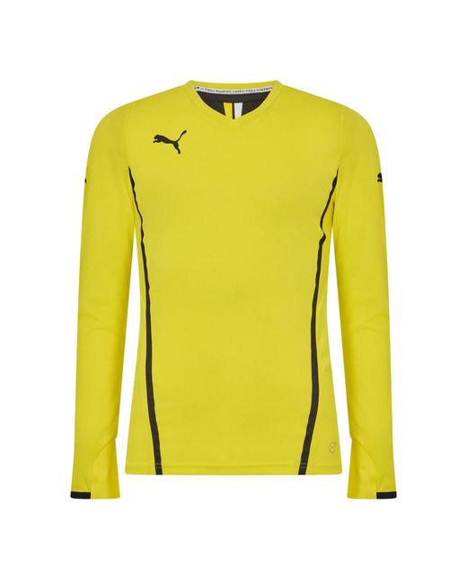 PUMA Yellow King Ls Shirt for men