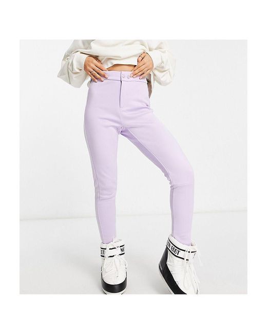 Threadbare Pink Petite Ski Trousers