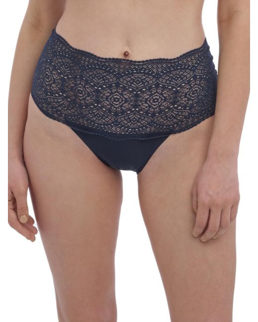Fantasie Blue Lace Ease Invisible Stretch Full Brief