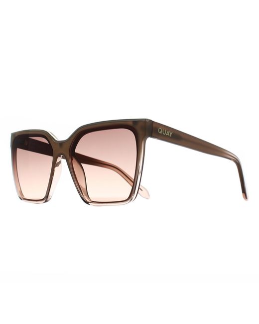 Quay Brown Square Chamomile Dark Fawn Level Up