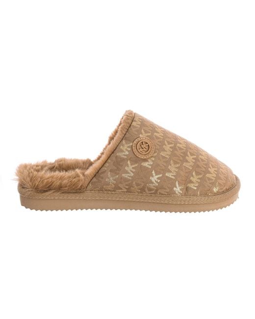 Michael Kors House Slippers 40R2Jafp1Y in Brown Lyst UK