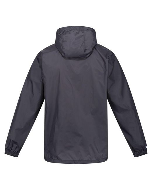 Regatta Blue Pack It Iii Waterproof Jacket (Seal) for men