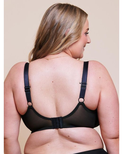 Curvy Kate Black Flare Plunge Bra