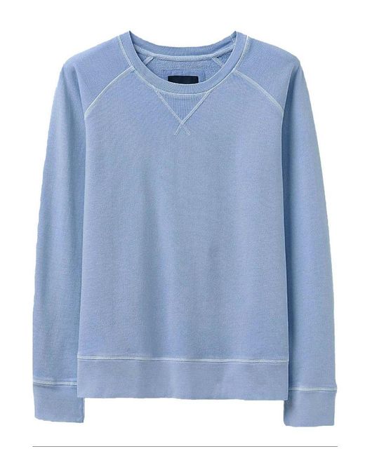 Crew Blue Pastel Cotton Sweatshirt