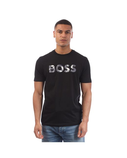 Boss Thompson 15 T-shirt In Zwart in het Black voor heren