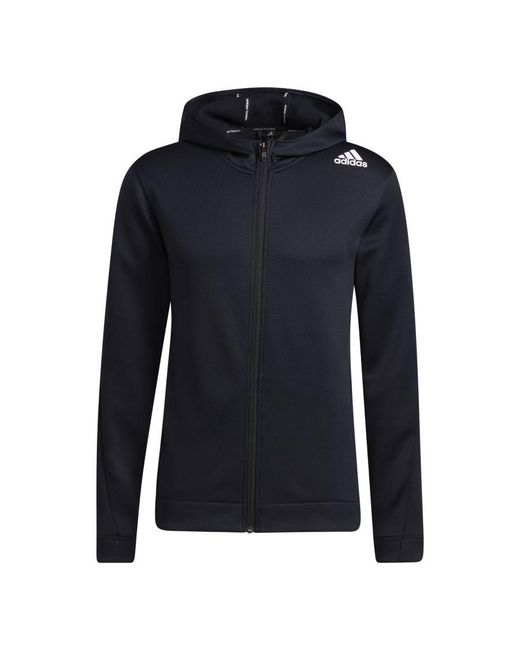 Adidas Blue Aeromotion Jacket for men