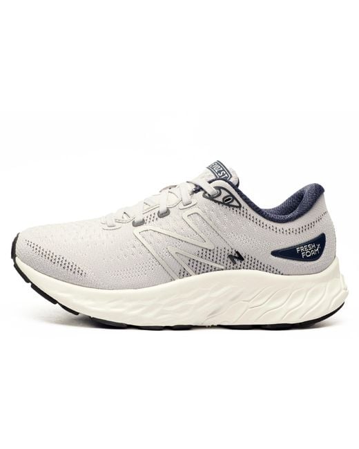 New Balance White Fresh Foam X Evoz St Running Shoes