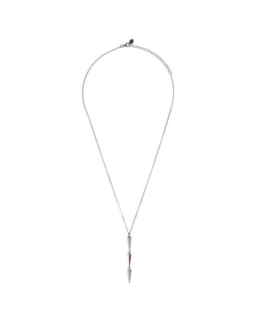 Orphelia Metallic 'Aada' 925 Sterling Chain With Pendant