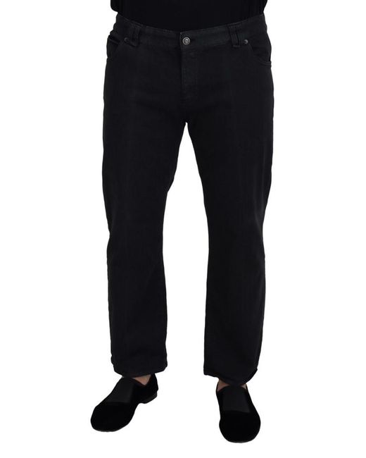 John Galliano Blue Cotton Back Buckle Casual Denim Jeans Material_Cotton for men