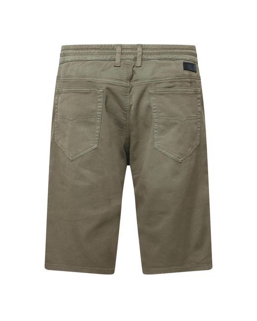 DIESEL Green Narrot Ne R Short Denim Shorts for men