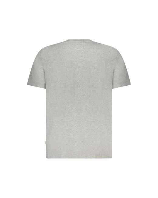 Guess Grijze Katoenen T-Shirt in het Gray voor heren