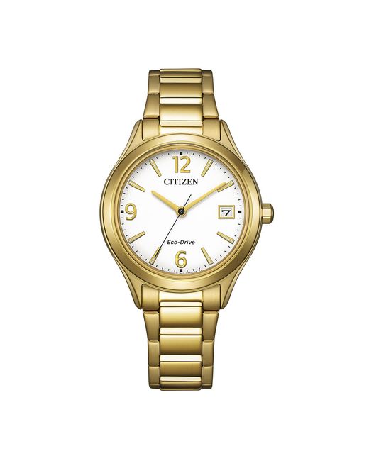 Citizen Metallic Watch Fe6122-64A Stainless Steel