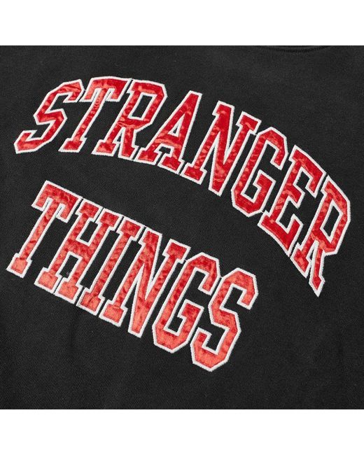 Levi's Gray Levi's X Stranger Things 'Stranger Things' Oversized Sweatshirt Cotton for men