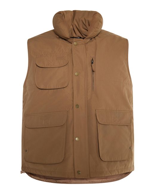 Mo Wattierte Weste Herren in Brown für Herren