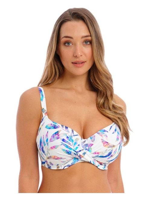 Fantasie Blue 503505 Calypso Harbour Underwired Full Cup Bikini Top
