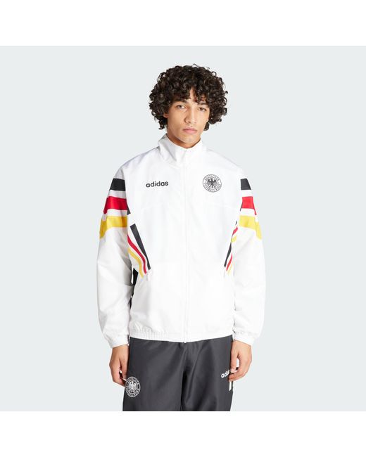 Adidas Originals White Germany 1996 Woven Track Jacket for men