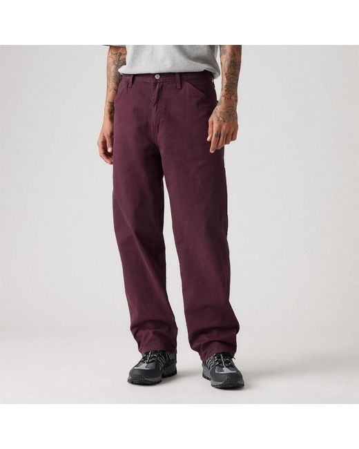 Levi's Red Loos Crptr Skinny Jeans for men
