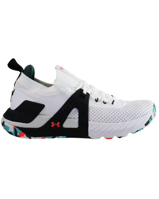 Under Armour Under Armor Project Rock 4 Marmormenschen Weiße Trainer in Brown für Herren