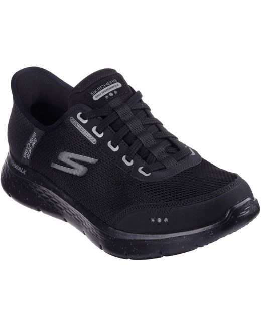 Skechers Blue Go Walk Flex Textile Trainers for men