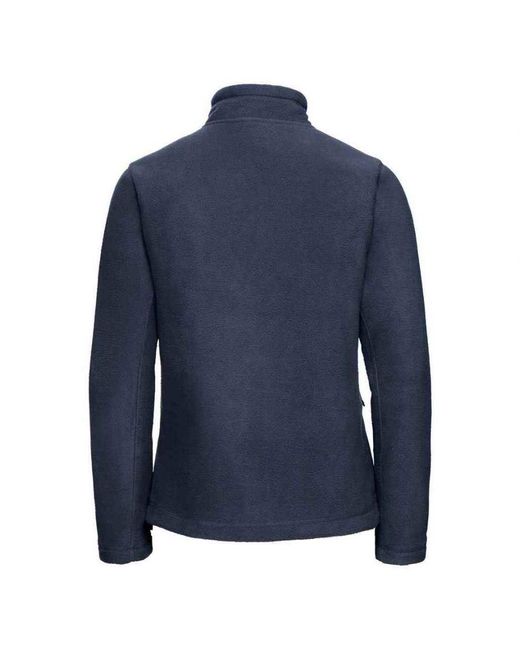 Russell Blue Ladies Outdoor Fleece Jacket (French)