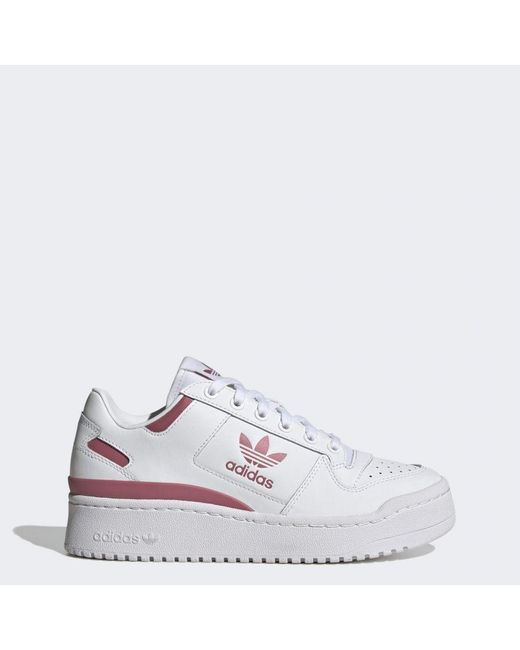 Adidas Originals White Forum Bold Shoes