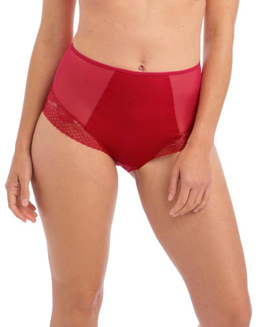Fantasie Red Ann-Marie High Waist Brief