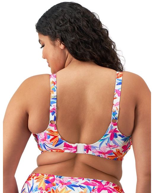Elomi Red 801306 Savaneta Balcony Bikini Top