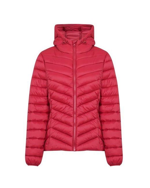 SoulCal & Co California Red Womenss Micro Bubble Jacket
