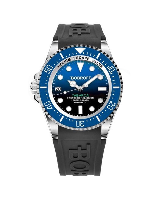 Bobroff Blue Watch Automatic Stainless Steel for men