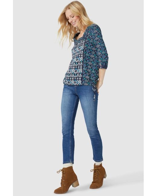 Mantaray Blue Slim Leg Jean