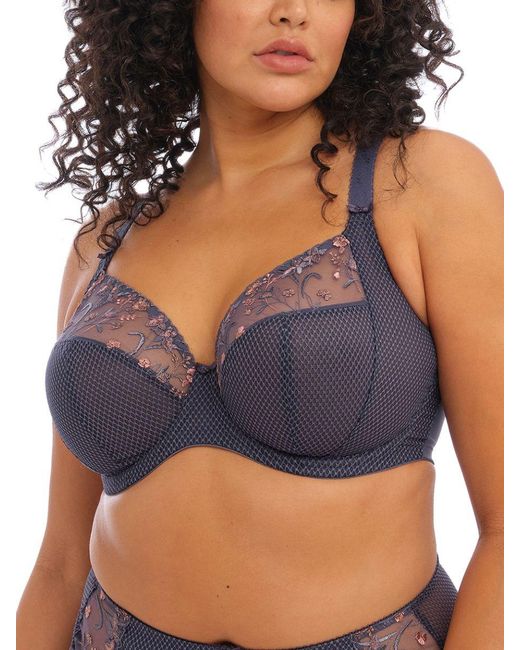 Elomi Blue Charley Side Support Plunge Bra